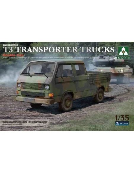 Bundeswehr T3 Transporter Trucks/Double, 1/35 - Takom TAK2014