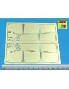Side skirts for Jagdtiger, 1/35 - Aber Models 35 A041 2