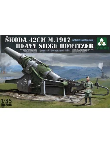 [NO_DESC] Skoda42cm M.1917 Heavy Siege Howitzer with E. von Manstei...