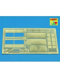 Back fenders for PzKpfw IV hull, 1/35 - Aber Models 35 A049 2