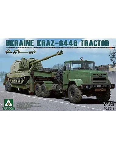 UKRAINE KRAZ-6446 TRACTOR, 1/35 - Takom TAK2019