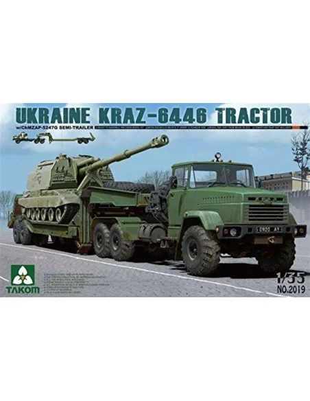 UKRAINE KRAZ-6446 TRACTOR, 1/35 - Takom TAK2019