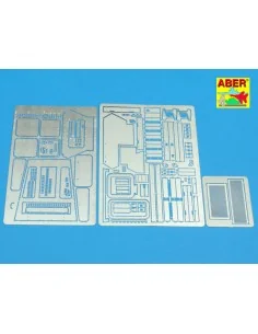 Engine upper deck for Sd.Kfz.234, 1/35 - Aber Models 35 A077 2