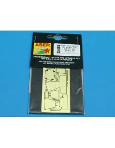 Right stowage bins for SdKfz 250, 252, 253, 1/35 - Aber Models 35 A085