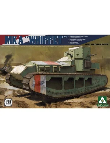 MK A "Whippet" WWI Medium Tank, 1/35 - Takom TAK2025