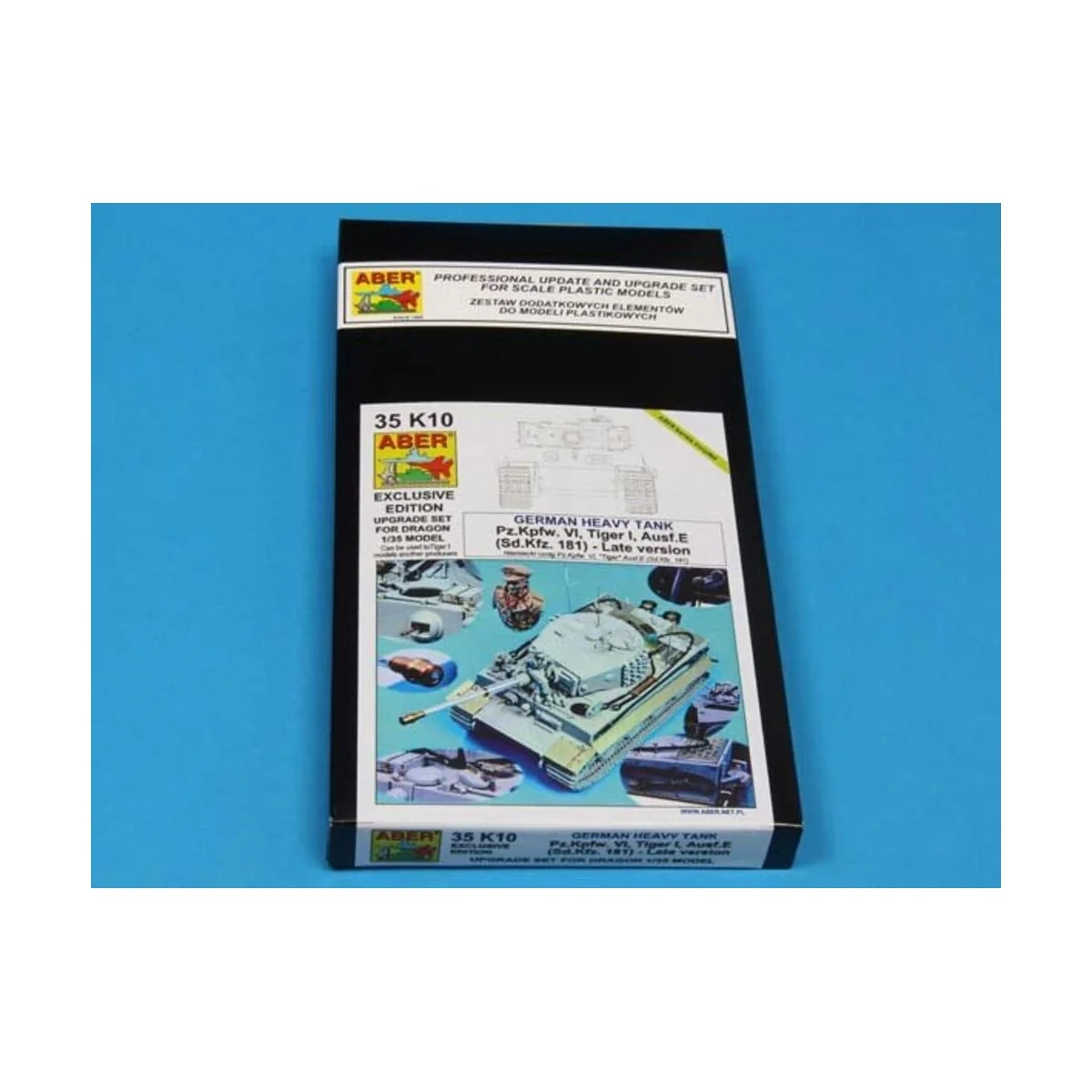 Tiger I - Late version, 1/35 - Aber Models 35 K10 Tiger I - Late version, 1/35 - Aber Models 35 K10