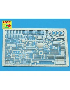 German tool holders-late used from 1943, 1/35 - Aber Models 35 A099