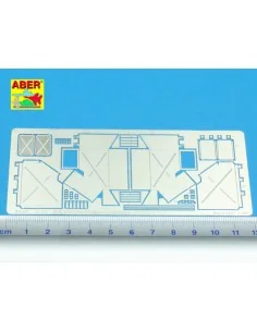 Rear boxes for Panther tanks & Jagdpanther, 1/35 - Aber Models 35 A091