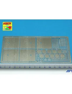 Side fuel tanks for Soviet Tanks KV type, 1/35 - Aber Models 35 A112