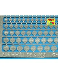 Cross type screaw heads, 1/35 - Aber Models 35 A108