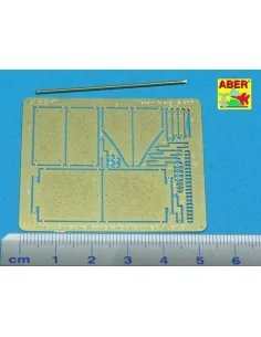 Aditional shrapnel covers for Panther.G, 1/35 - Aber Models 35 A115 2