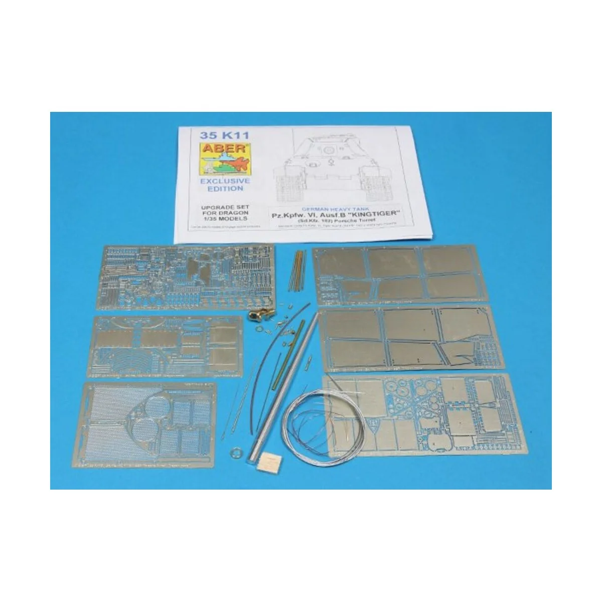 King Tiger Porsche, 1/35 - Aber Models 35 K11