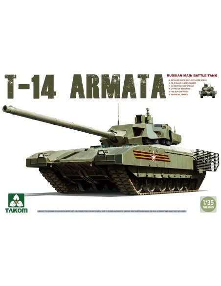 Russian Main Battle Tank T-14, 1/35 - Takom TAK2029