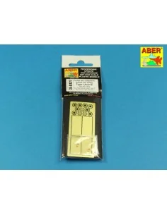 Feifel air cleaners tubes for early Tiger I, Ausf.E, 1/35 - Aber Mo...