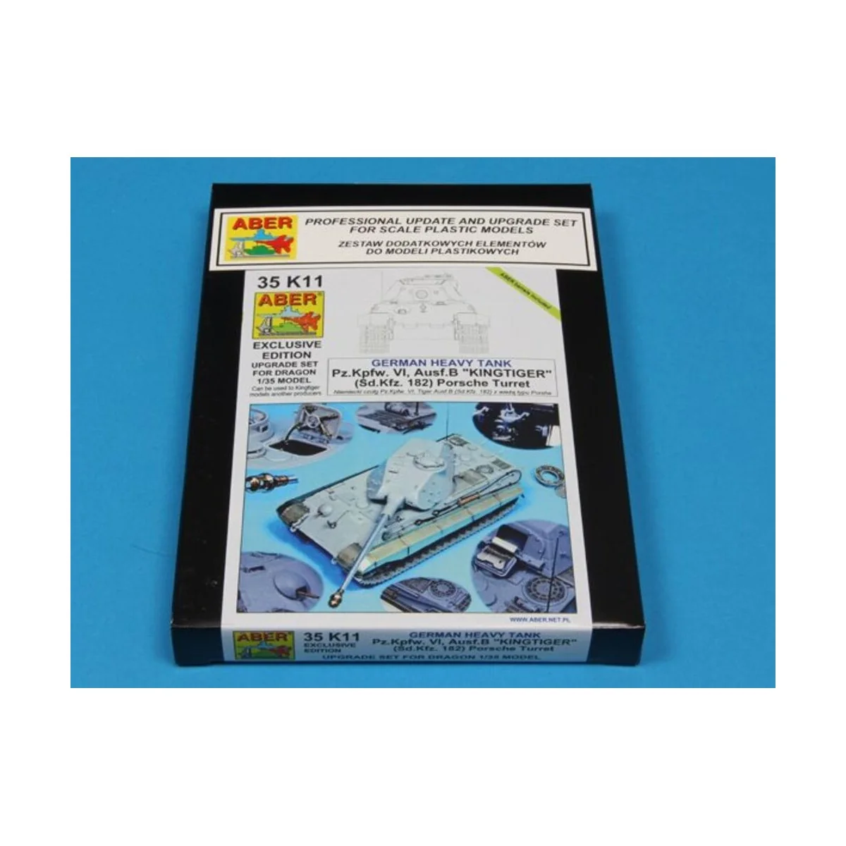 King Tiger Porsche - Aber Models 35 K11