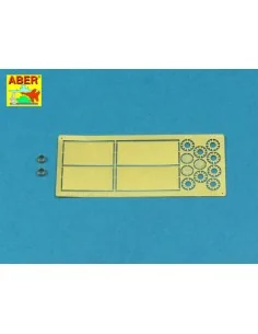 Feifel air cleaners tubes for early Tiger I, Ausf.E, 1/35 - Aber Mo... 2