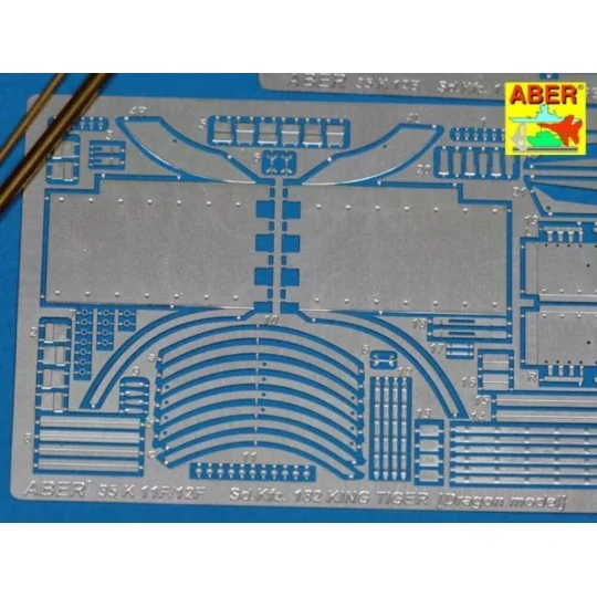 King Tiger Henschel - Aber Models 35 K12