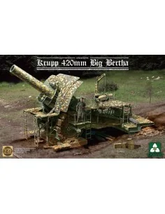 German Empire 420mm Big Bertha Siege Howitzer, 1/35 - Takom TAK2035