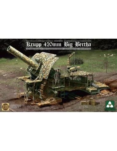 [NO_DESC] German Empire 420mm Big Bertha Siege Howitzer, 1/35 - Tak...