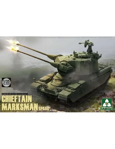 British Air-defense Weapon System Chieft Chieftain Marksman SPAAG, ...
