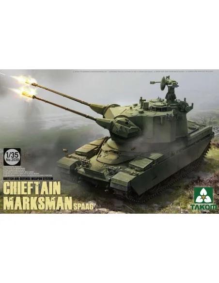 British Air-defense Weapon System Chieft Chieftain Marksman SPAAG, ...