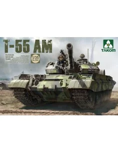 Russina Medium Tank T-55AM, 1/35 - Takom TAK2041