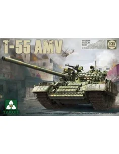 Russina Medium Tank T-55AMV, 1/35 - Takom TAK2042