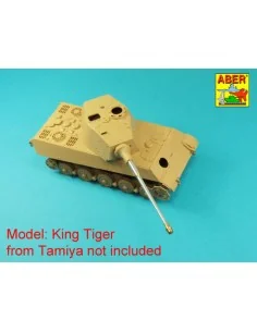 German 88mm KwK 43/3 L/71 Tiger B Serien-Turm, Late Barrel, 1/35 - ... 2