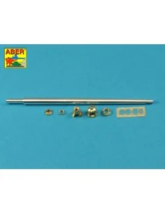 German 88mm Kwk 43/2 L/71 Tiger B Porsche-Turm Early Barrel, 1/35 -... 2