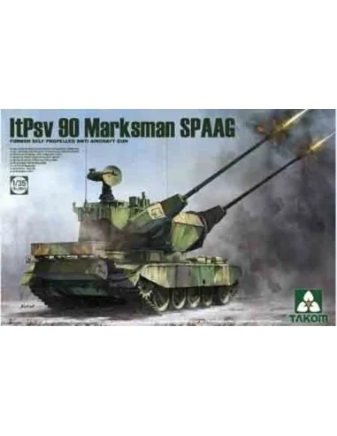 Finnish Self Propelled Anti Aircraft Gun ItPsv 90 Marksman, 1/35 - ...