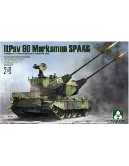 Finnish Self Propelled Anti Aircraft Gun ItPsv 90 Marksman, 1/35 - ...