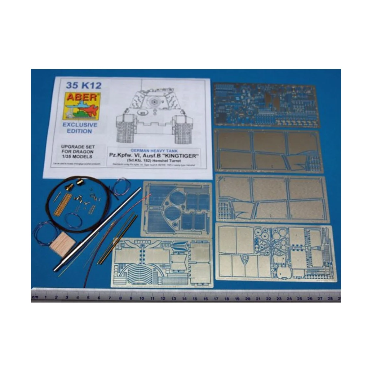 King Tiger Henschel, 1/35 - Aber Models 35 K12 King Tiger Henschel, 1/35 - Aber Models 35 K12
