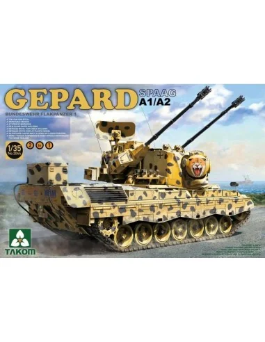 Bundeswehr Flakpanzer 1 Gepard SPAAG A1/ /A2 2in1, 1/35 - Takom TAK...