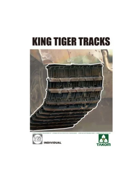 KING TIGER TRACKS, 1/35 - Takom TAK2048