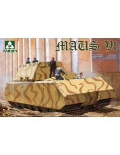 WWII German Super Heavy Tank Maus V1, 1/35 - Takom TAK2049