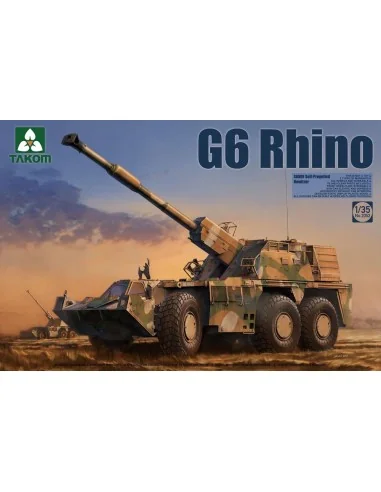 G6 Rhino SANDF Self-Propelled Howitzer, 1/35 - Takom TAK2052