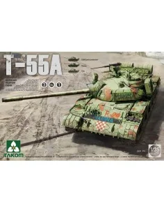 [NO_DESC] Russian Medium Tank T-55A (3 in 1), 1/35 - Takom TAK2056