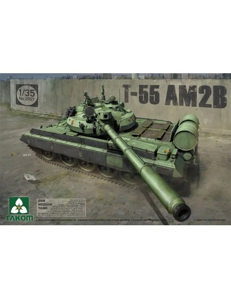 DDR Medium Tank T-55 AM2B, 1/35 - Takom TAK2057