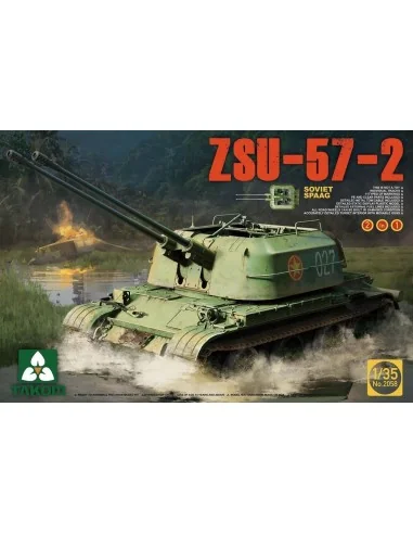 Soviet SPAAG ZSU-57-2 2 in 1, 1/35 - Takom TAK2058