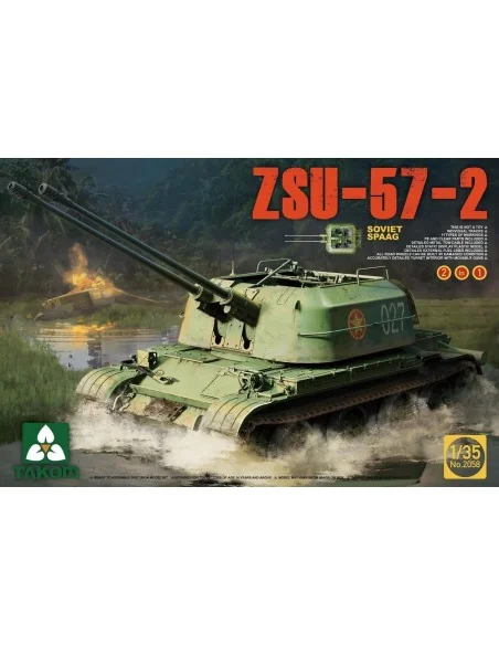 [NO_DESC] Soviet SPAAG ZSU-57-2 2 in 1, 1/35 - Takom TAK2058
