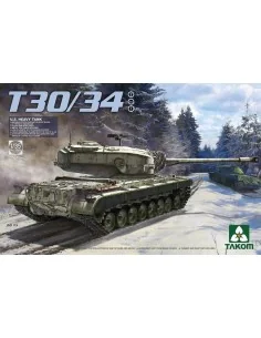 U.S. Heavy Tank T30/34 2 in 1, 1/35 - Takom TAK2065