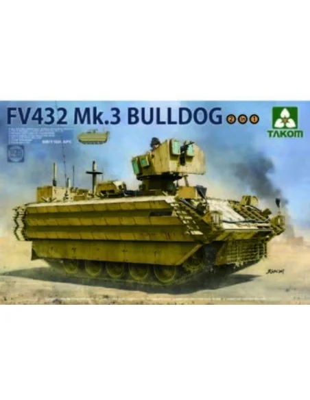 British APC FV432 Mk.3 Bulldog 2 in 1, 1/35 - Takom TAK2067