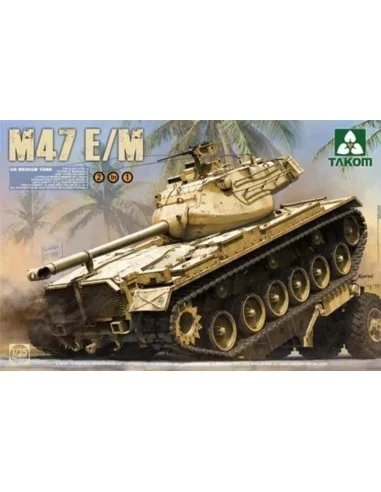 US Medium Tank M47 E/M 2 in 1, 1/35 - Takom TAK2072