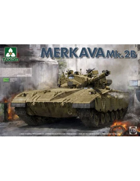 [NO_DESC] Israeli Main Battle Tank Merkava Mk.2b, 1/35 - Takom TAK2080