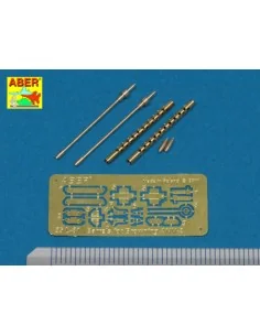 Two barrels to Browning ANM2, 1/35 - Aber Models 35 L-081
