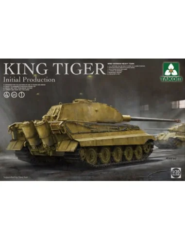 German Heavy Tank King Tiger initial production 4 in 1, 1/35 - Tako...