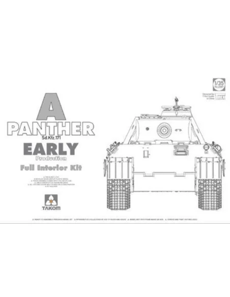 Panther A early, 1/35 - Takom TAK2097