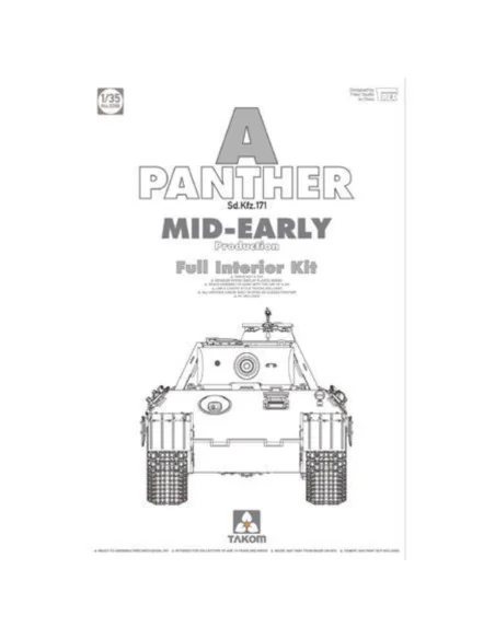 Panther A mid-early, 1/35 - Takom TAK2098