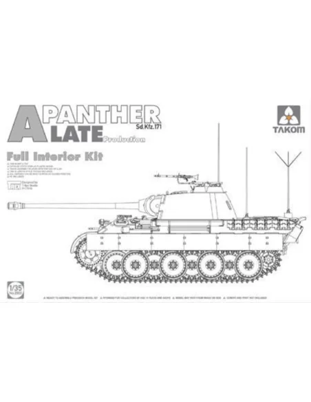 Panther A late, 1/35 - Takom TAK2099