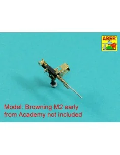 EARLY Barrel for M2 Browning '50 in (12, &mm), 1/35 - Aber Models 3...